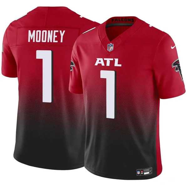Men & Women & Youth Atlanta Falcons #1 Darnell Mooney Red 2024 F.U.S.E. Vapor Untouchable Limited Football Stitched Jersey->atlanta falcons->NFL Jersey